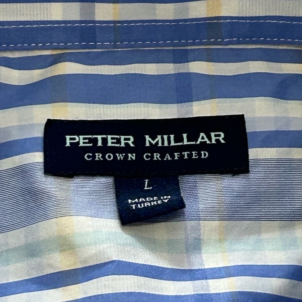 Peter Millar Men’s Large Crown Crafted Button Down Shirt - Picture 3 of 7